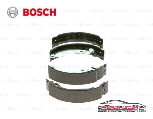 Achat de BOSCH 0 986 487 568 Jeu de mâchoires de frein pas chères