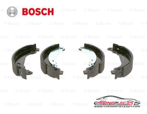 Achat de BOSCH 0 986 487 568 Jeu de mâchoires de frein pas chères