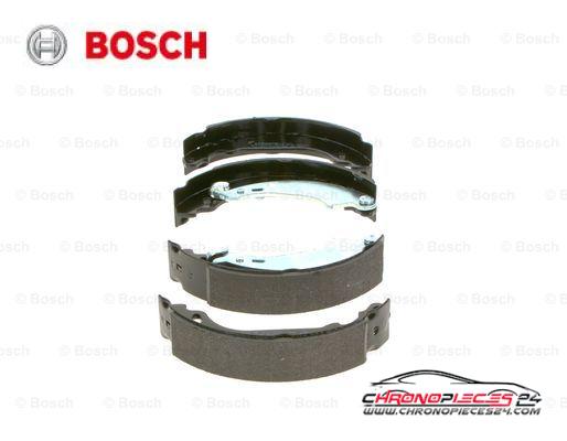 Achat de BOSCH 0 986 487 568 Jeu de mâchoires de frein pas chères