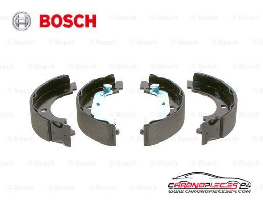 Achat de BOSCH 0 986 487 570 Jeu de mâchoires de frein pas chères