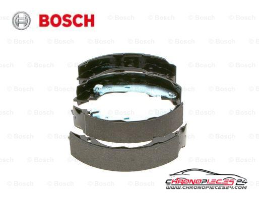 Achat de BOSCH 0 986 487 570 Jeu de mâchoires de frein pas chères