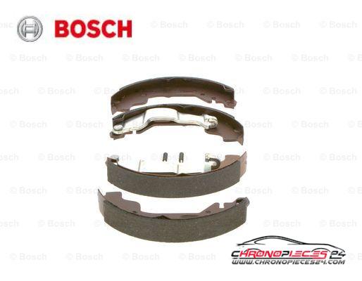 Achat de BOSCH 0 986 487 576 Jeu de mâchoires de frein pas chères