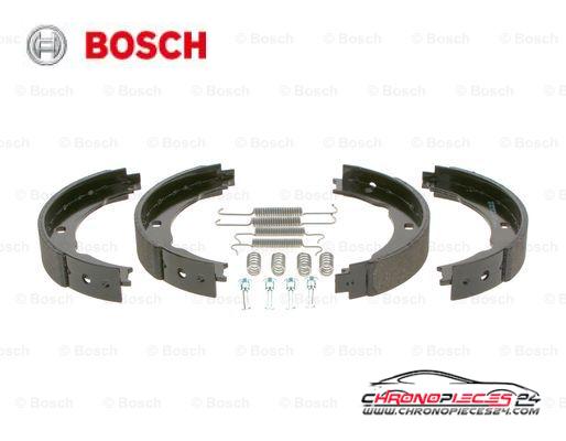 Achat de BOSCH 0 986 487 579 Jeu de mâchoires de frein, frein de stationnement pas chères