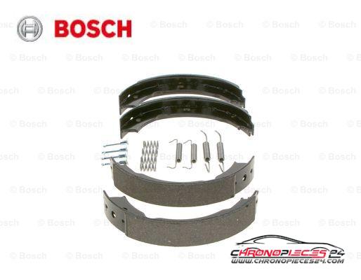 Achat de BOSCH 0 986 487 579 Jeu de mâchoires de frein, frein de stationnement pas chères