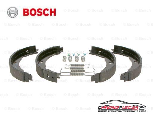 Achat de BOSCH 0 986 487 579 Jeu de mâchoires de frein, frein de stationnement pas chères