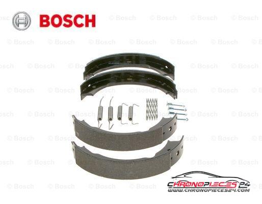 Achat de BOSCH 0 986 487 579 Jeu de mâchoires de frein, frein de stationnement pas chères