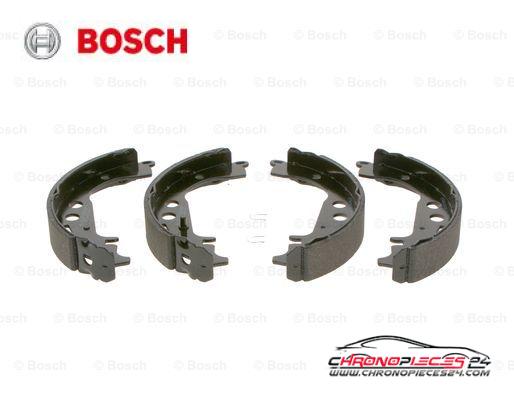 Achat de BOSCH 0 986 487 589 Jeu de mâchoires de frein pas chères