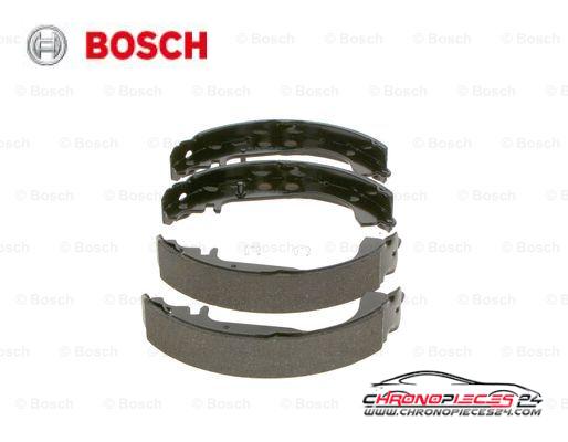 Achat de BOSCH 0 986 487 589 Jeu de mâchoires de frein pas chères