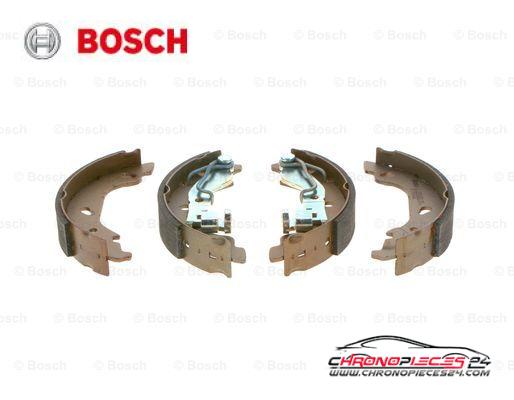 Achat de BOSCH 0 986 487 596 Jeu de mâchoires de frein pas chères