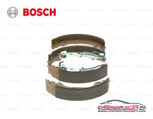 Achat de BOSCH 0 986 487 596 Jeu de mâchoires de frein pas chères