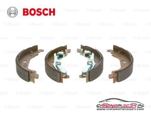 Achat de BOSCH 0 986 487 596 Jeu de mâchoires de frein pas chères