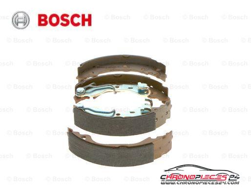 Achat de BOSCH 0 986 487 596 Jeu de mâchoires de frein pas chères