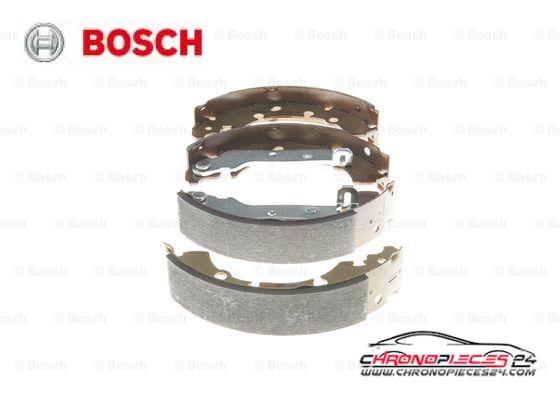 Achat de BOSCH 0 986 487 599 Jeu de mâchoires de frein pas chères