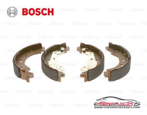 Achat de BOSCH 0 986 487 600 Jeu de mâchoires de frein pas chères