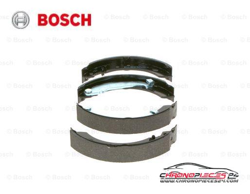 Achat de BOSCH 0 986 487 604 Jeu de mâchoires de frein pas chères