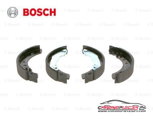 Achat de BOSCH 0 986 487 604 Jeu de mâchoires de frein pas chères