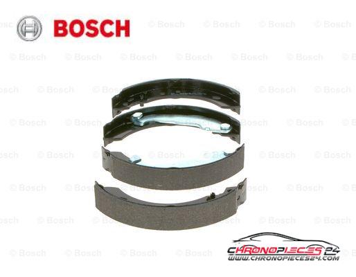 Achat de BOSCH 0 986 487 604 Jeu de mâchoires de frein pas chères