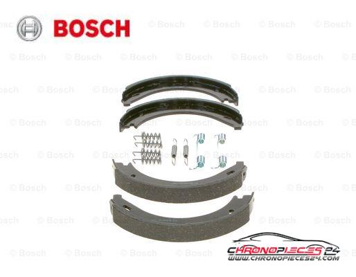 Achat de BOSCH 0 986 487 605 Jeu de mâchoires de frein, frein de stationnement pas chères