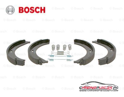 Achat de BOSCH 0 986 487 605 Jeu de mâchoires de frein, frein de stationnement pas chères