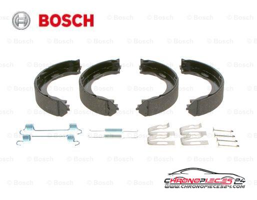 Achat de BOSCH 0 986 487 609 Jeu de mâchoires de frein, frein de stationnement pas chères