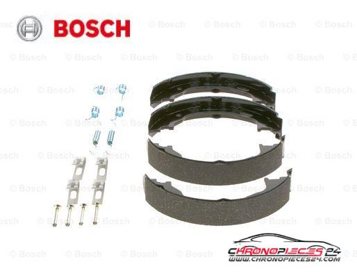 Achat de BOSCH 0 986 487 609 Jeu de mâchoires de frein, frein de stationnement pas chères