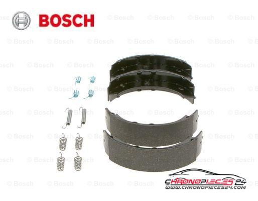 Achat de BOSCH 0 986 487 611 Jeu de mâchoires de frein, frein de stationnement pas chères