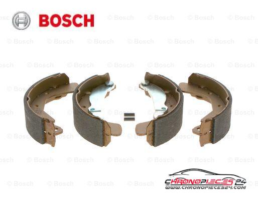 Achat de BOSCH 0 986 487 614 Jeu de mâchoires de frein pas chères