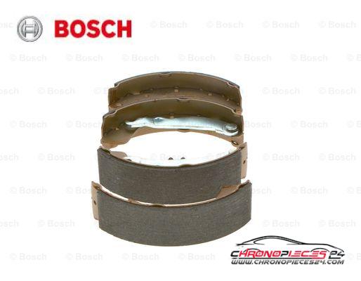 Achat de BOSCH 0 986 487 614 Jeu de mâchoires de frein pas chères