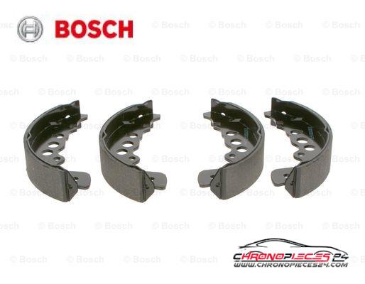 Achat de BOSCH 0 986 487 616 Jeu de mâchoires de frein pas chères