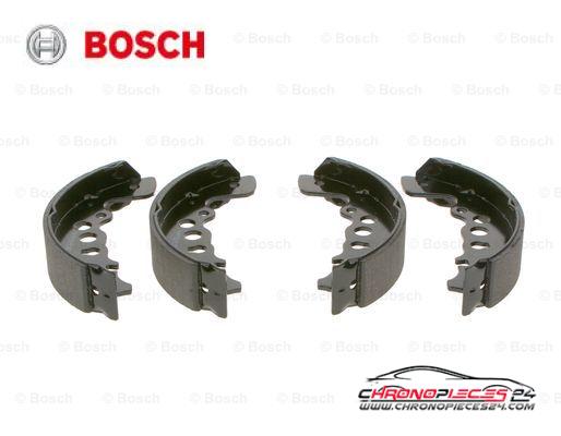 Achat de BOSCH 0 986 487 616 Jeu de mâchoires de frein pas chères