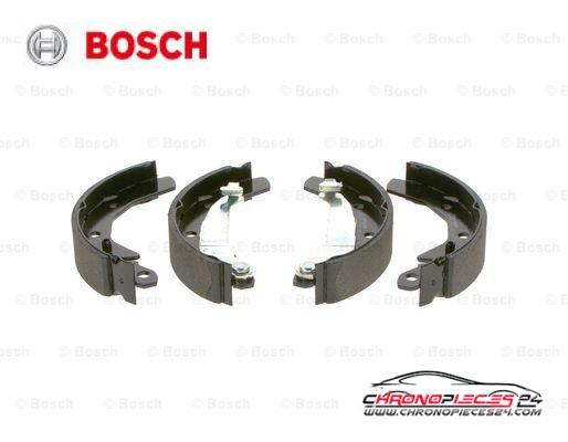 Achat de BOSCH 0 986 487 628 Jeu de mâchoires de frein pas chères