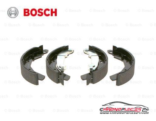 Achat de BOSCH 0 986 487 628 Jeu de mâchoires de frein pas chères