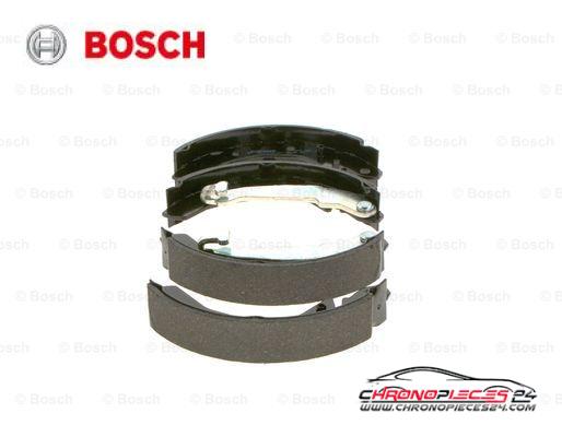 Achat de BOSCH 0 986 487 628 Jeu de mâchoires de frein pas chères