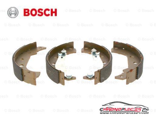 Achat de BOSCH 0 986 487 629 Jeu de mâchoires de frein pas chères