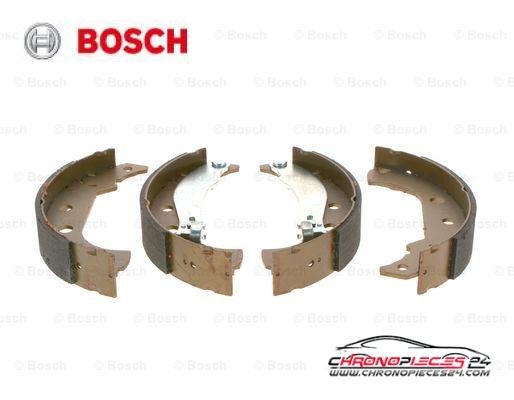 Achat de BOSCH 0 986 487 629 Jeu de mâchoires de frein pas chères