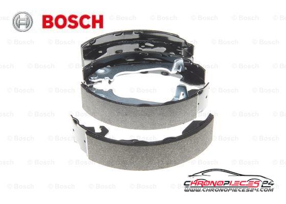 Achat de BOSCH 0 986 487 633 Jeu de mâchoires de frein pas chères