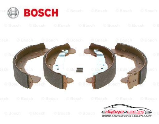 Achat de BOSCH 0 986 487 658 Jeu de mâchoires de frein pas chères