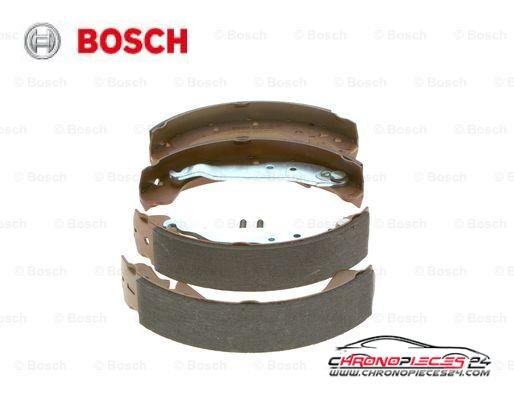 Achat de BOSCH 0 986 487 658 Jeu de mâchoires de frein pas chères