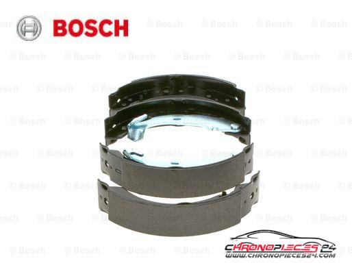 Achat de BOSCH 0 986 487 664 Jeu de mâchoires de frein pas chères