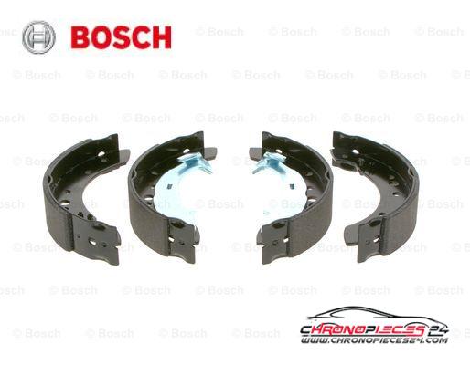 Achat de BOSCH 0 986 487 664 Jeu de mâchoires de frein pas chères