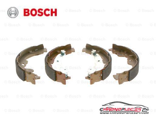 Achat de BOSCH 0 986 487 665 Jeu de mâchoires de frein pas chères