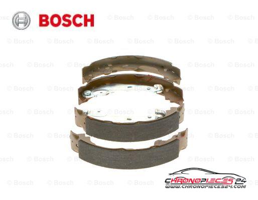 Achat de BOSCH 0 986 487 665 Jeu de mâchoires de frein pas chères