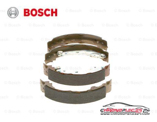 Achat de BOSCH 0 986 487 665 Jeu de mâchoires de frein pas chères