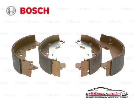 Achat de BOSCH 0 986 487 667 Jeu de mâchoires de frein pas chères