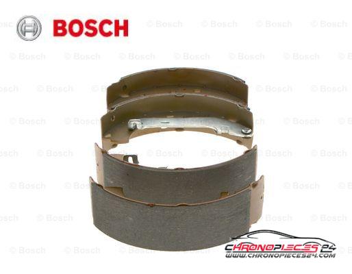 Achat de BOSCH 0 986 487 667 Jeu de mâchoires de frein pas chères