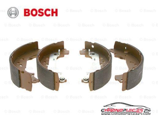 Achat de BOSCH 0 986 487 667 Jeu de mâchoires de frein pas chères