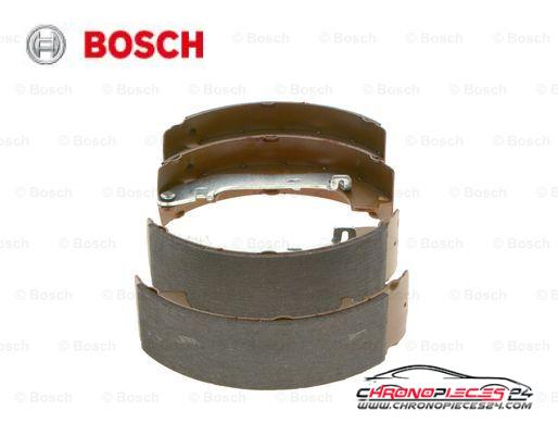 Achat de BOSCH 0 986 487 667 Jeu de mâchoires de frein pas chères