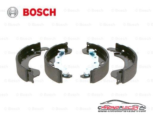 Achat de BOSCH 0 986 487 668 Jeu de mâchoires de frein pas chères