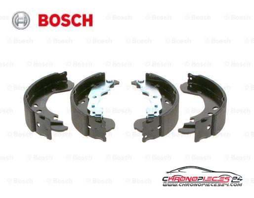 Achat de BOSCH 0 986 487 668 Jeu de mâchoires de frein pas chères