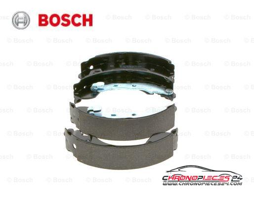 Achat de BOSCH 0 986 487 668 Jeu de mâchoires de frein pas chères